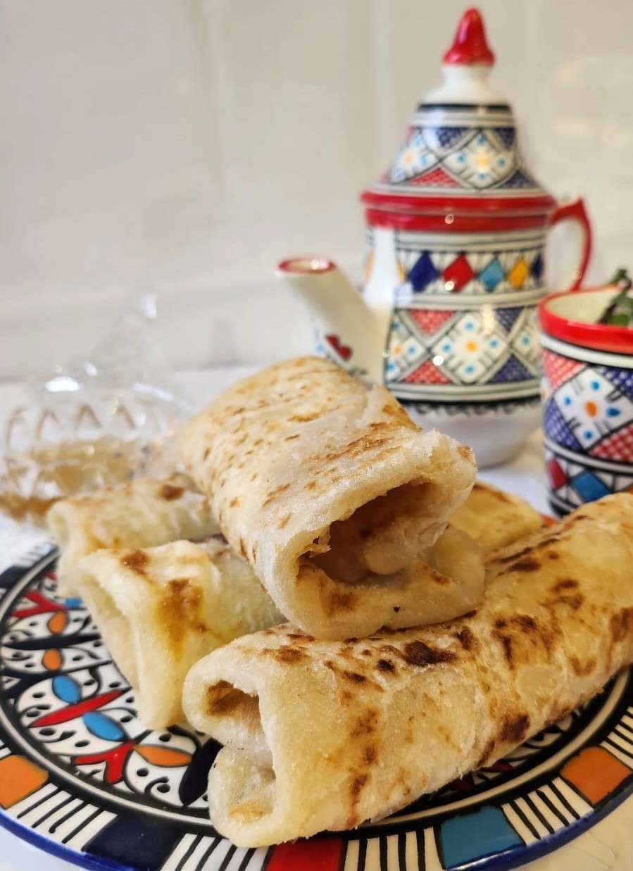 Msemen marocain feuilleté
